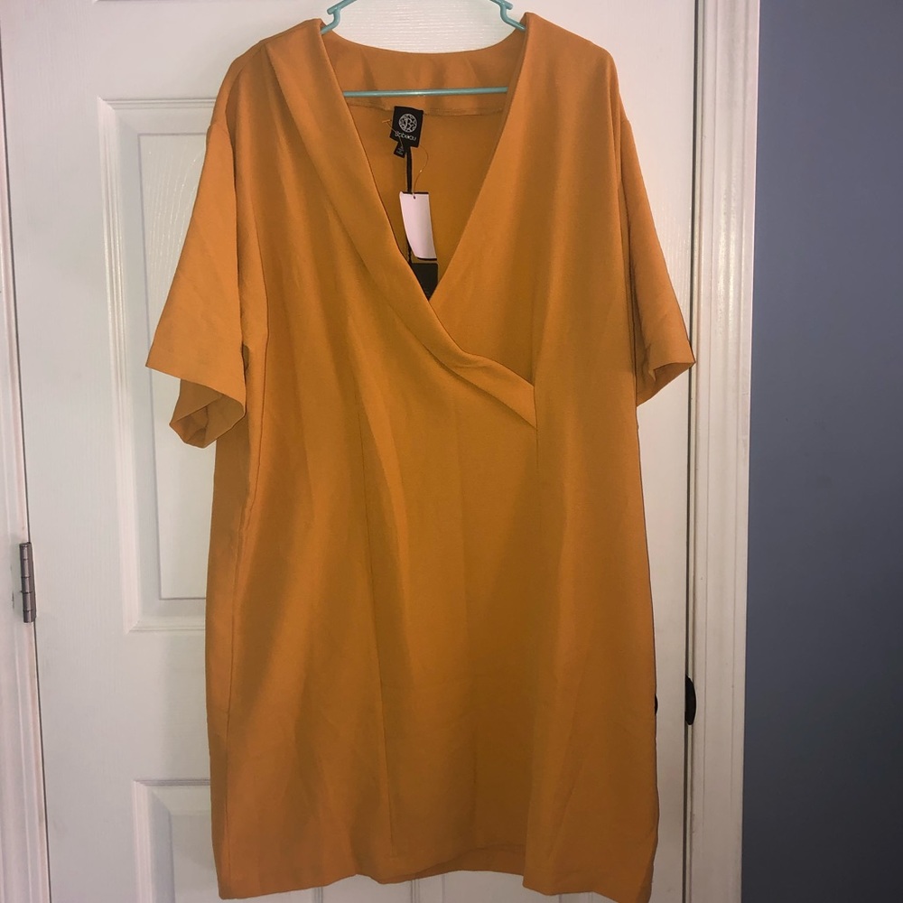Mustard dress